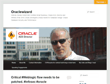 Tablet Screenshot of oraclewizard.com